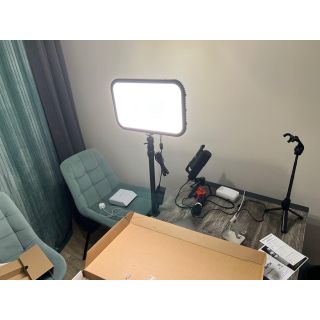 Фото отзыва о товаре Осветитель светодиодный Godox ES45 Kit с креплением для стола